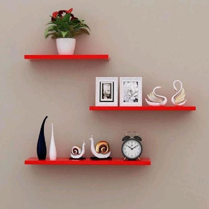 Ready murah ambalan dinding furniture tanpa bor Ambalan Dinding