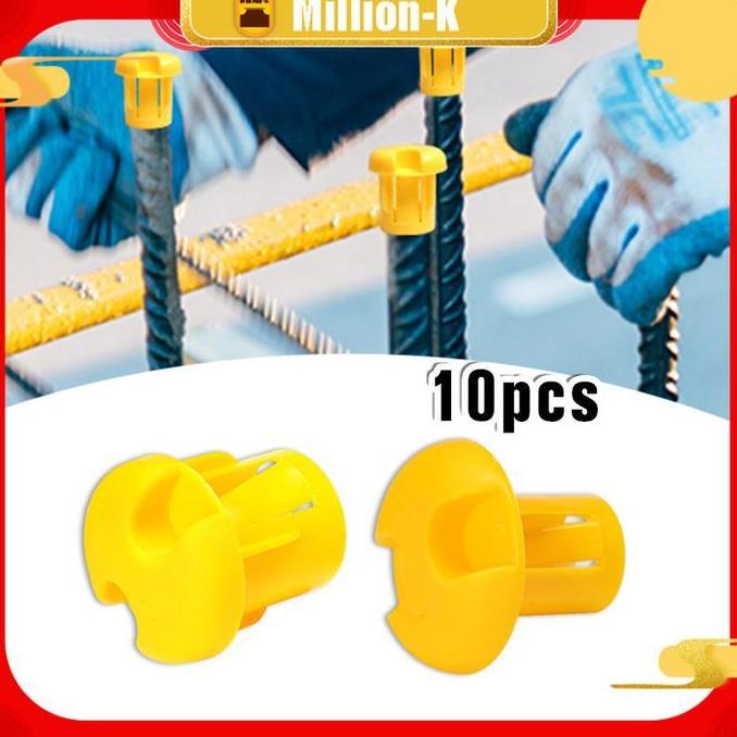 ZHURATMI 10 Pcs Mushroom Rebar Cap / Protector Covers Rebar PROTOK
