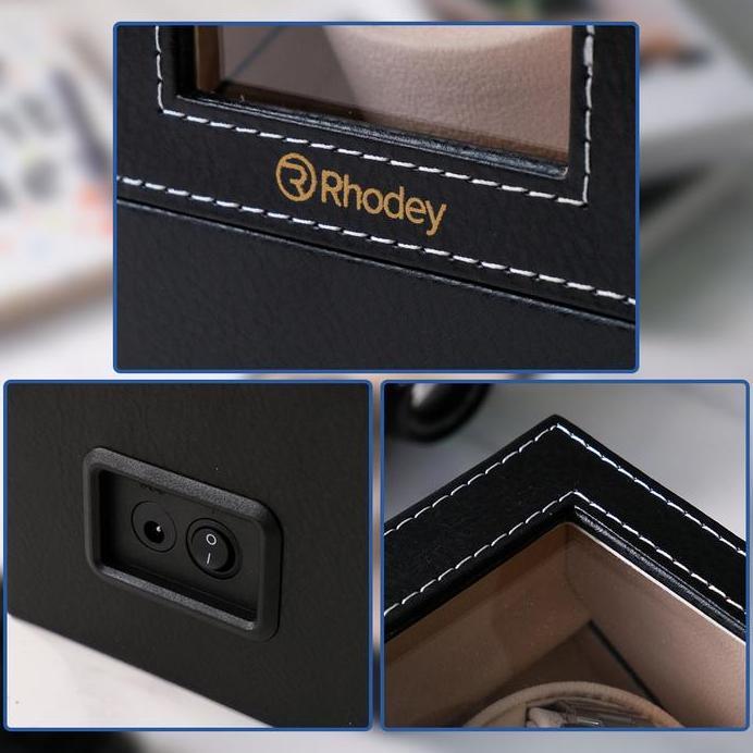kotak tempat jam tangan automatic watch winder 1 slot
