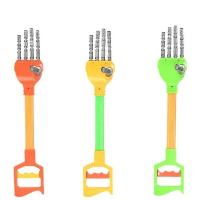ICHENGO Mainan Anak Robot Hand Plastik Tahan Lama / Mainan Tangan Capit / Mainan Tangan Dino Capit L