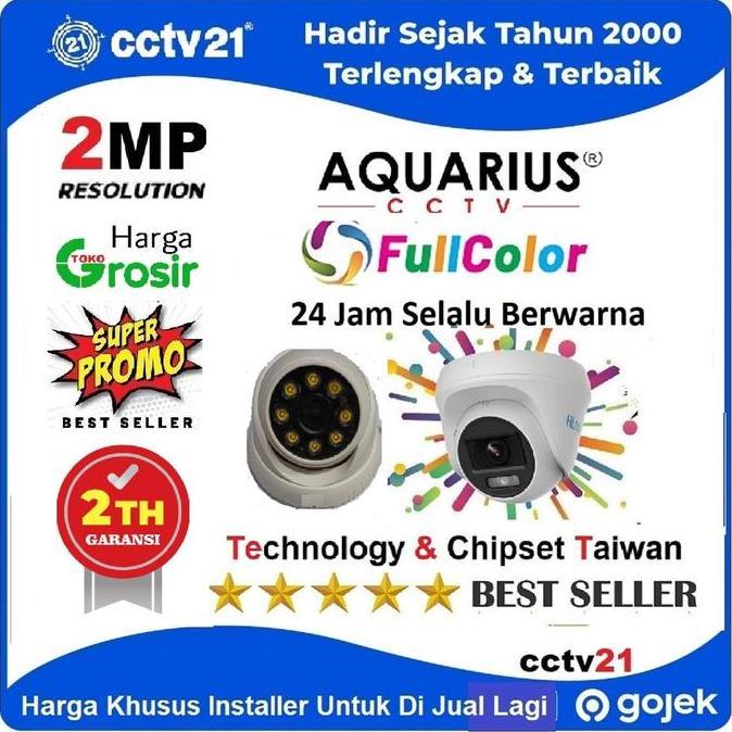 TERLARIS CCTV CAMERA COLORVU 2MP INDOOR AQUARIUS FULL COLOR CCTV21