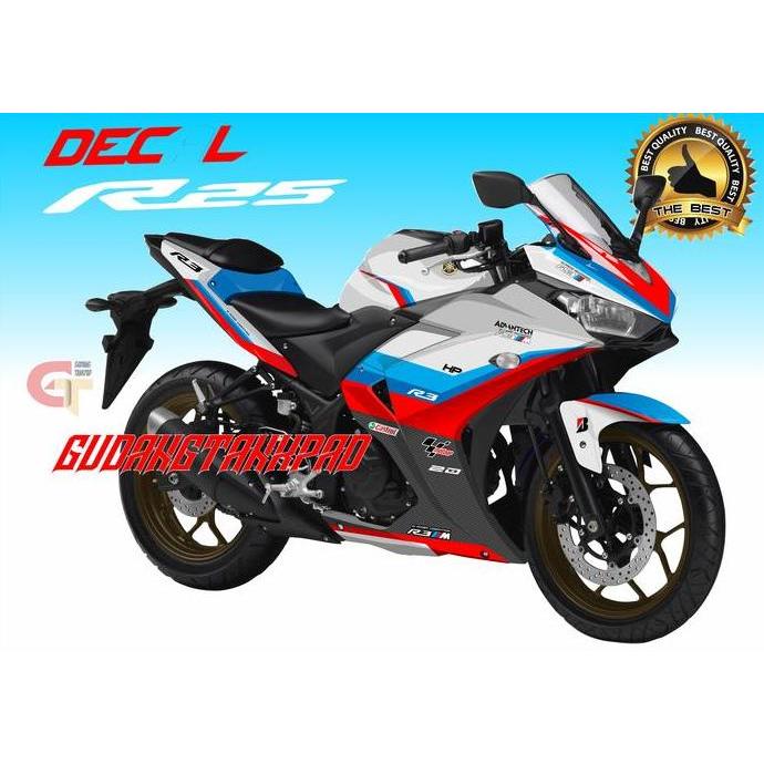 DECAL R 25 STIKER FULL BODY R25