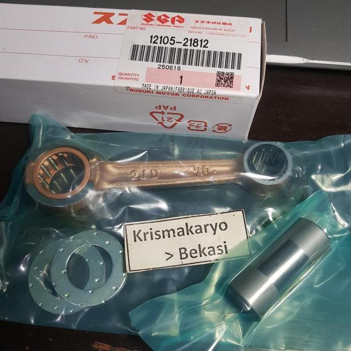 Stang Seher Satria 2 tak Hiu 2t Lumba Ori Stang Piston Japan 2tak Suzuki