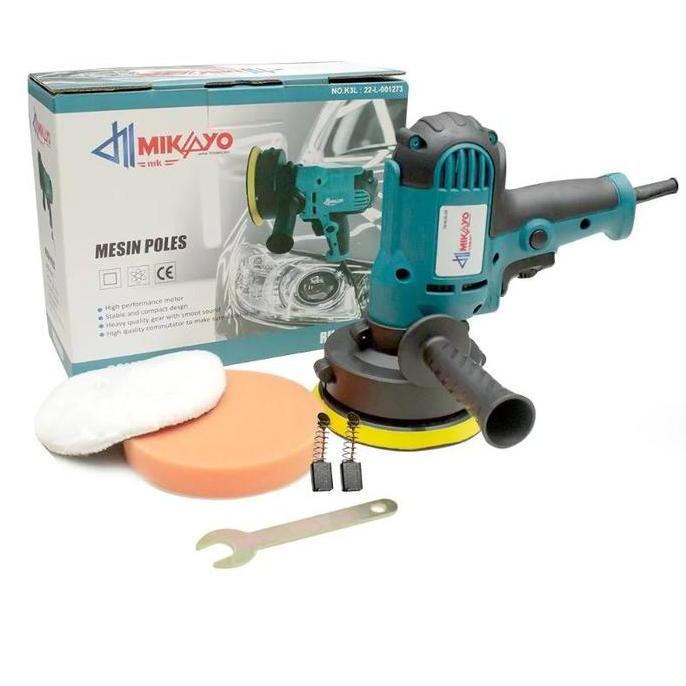 Mesin Poles Polisher  Mesin poles body mobil lengkap Alat poles mobil lengkap murah 125mm 5Inch Mesi