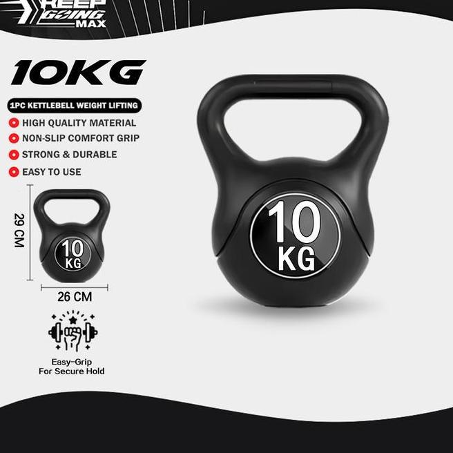Kettlebell 10 Kg Barbell 10 Kg Dumbell Barbel Dumbell 10Kg Weht Lifting Barbel Dumbell 8Kg Kettle Be