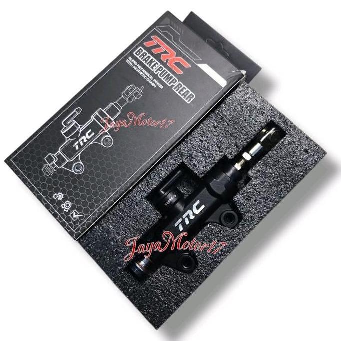 Tonjokan Master Rem Belakang TRC CHARCOAL racing CNC Brak Pump Rear universal motor NINJA R RR SATRI