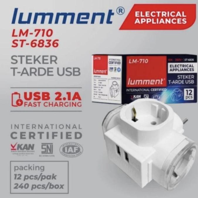Supermax- Steker T-Arde Usb Lumment 6837 St-6837 / Tee Arde Usb Lumment 6837