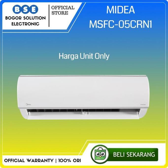 Terlaris Ac 1/2Pk Midea Msfc 05Crn1 R32 0.5Pk Ac Midea Msfc-05Crn1 0.5Pk R32