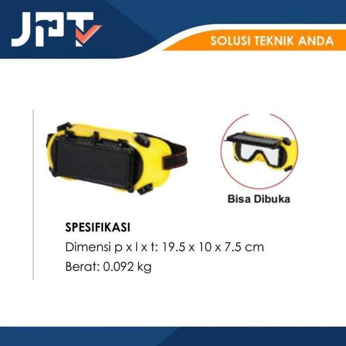 TERLARIS KACA MATA LAS PERSEGI F-1003D