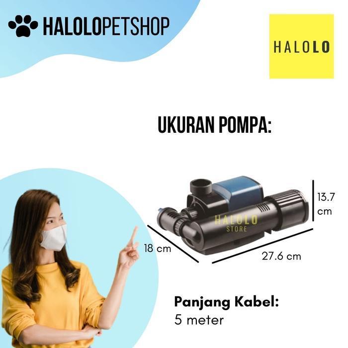 SUNSUN JTP 8000 UV PROPAM Pompa Celup Kolam Submersible Pump ORIGINAL