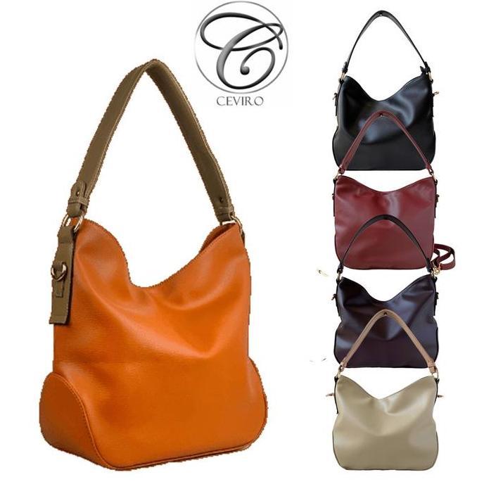 DISKON Ceviro Aleza Tote Bag Tas Bahu Tas Kantor Wanita Camel tote  bag tote  bagkerja DISKON