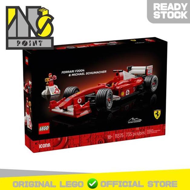 LEGO 11375 - Icons - Ferrari F2004 & Michael Schumacher