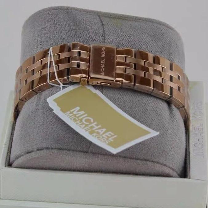 TAMPIL MODIS  [ORIGINAL] Jam Tangan Wanita Michael Kors MK6077 Rosegold Original TAMPIL MODIS 