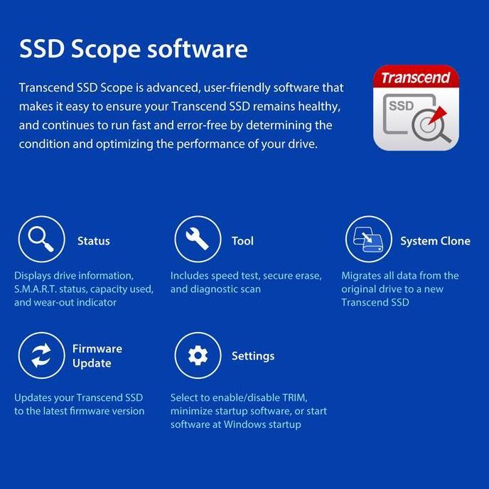 Four- Transcend Ssd Sata3 Ssd225S