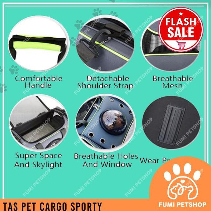 Effort- Tas Pet Cargo Sporty [ Tas Hewan ] Pet Carrier