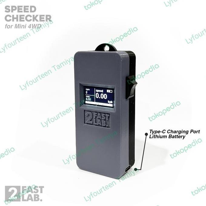Speed Checker Tamiya Premium Black Gray 2FastLab Special