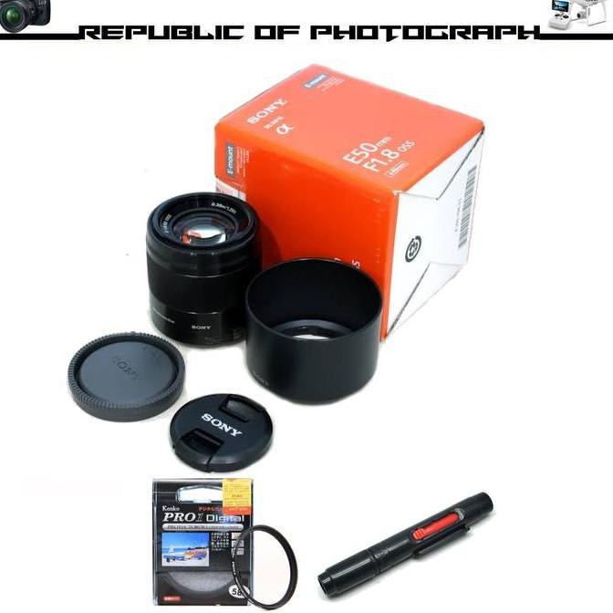 TERMURAH - LENSA SONY E 50MM F1.8 OSS / SONY E 50MM F/1.8