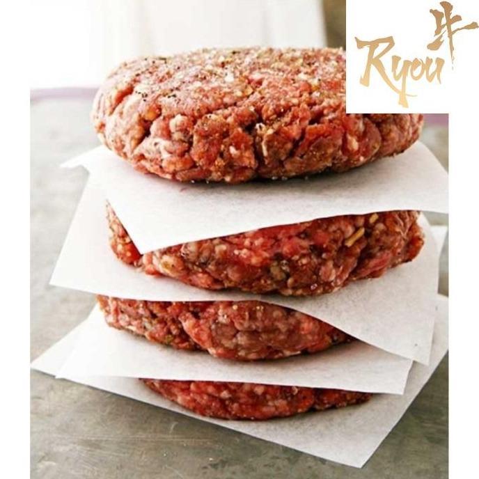SAFRINAAAA5 - BEEF PATTY 1KG PREMIUM MINCED BEEF PATTY