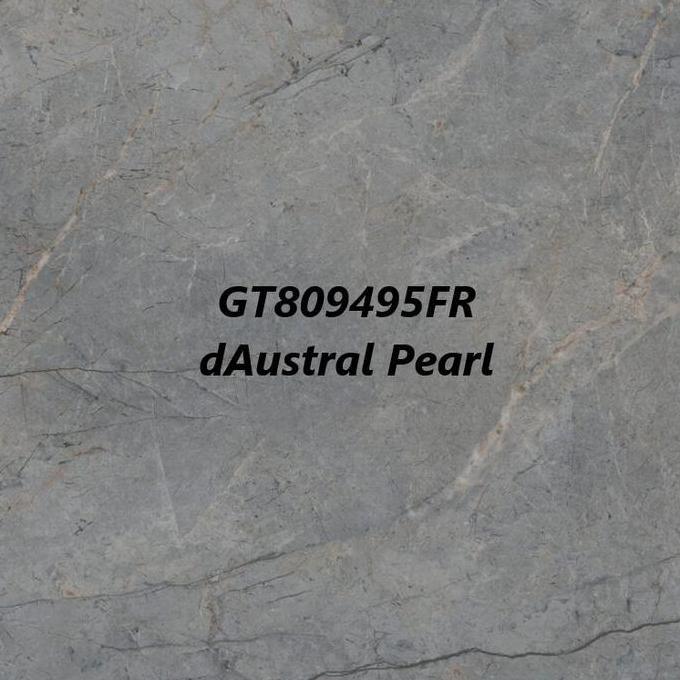 Roman Grande Granit Lantai GT809495FR dAustral Pearl 80x80