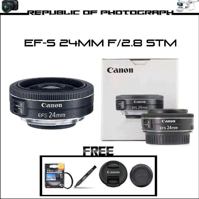 TERBARU - CANON EF-S 24MM F/2.8 STM / CANON 24MM F2.8 STM