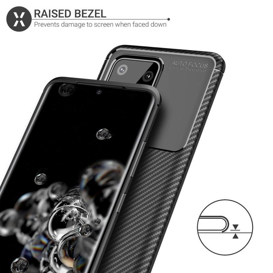 NEW PRODUCT CASE SAMSUNG S20 / S20 FE / S20 PLUS / S20 ULTRA Autofocus Carbon Slim Armor Anti Shock 