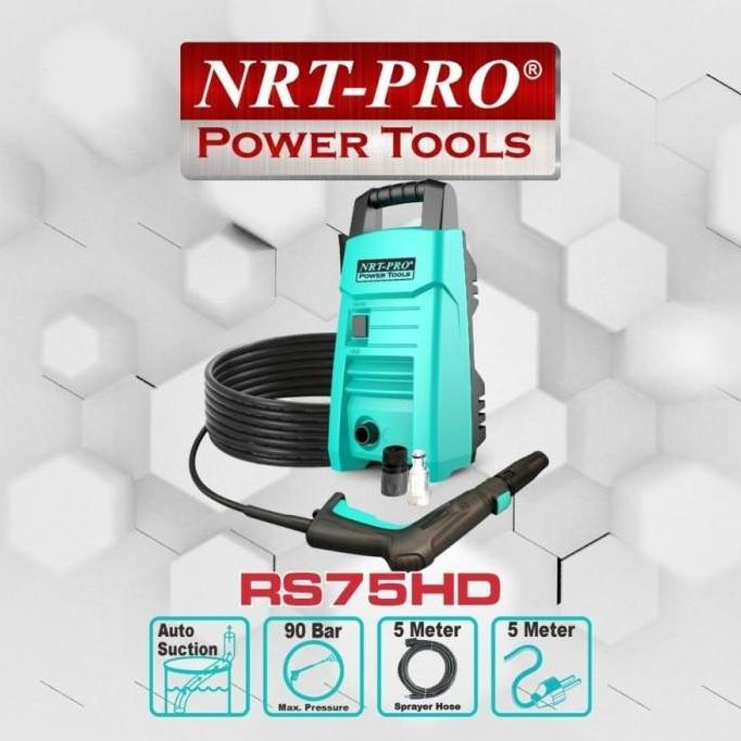TERMURAH - mesin JET cleaner NRT Pro RS75 HD High Pressure Washer NRT RS75HD