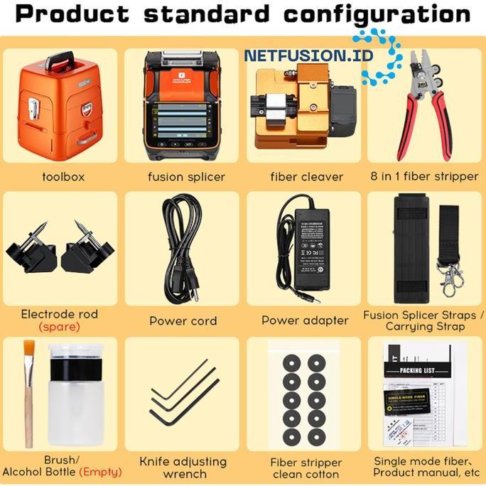 TERLARIS SPLICER SNAL FIRE AI9 FUSION SPLICING AI-9 FIBER OPTIC FUSION SPLICER