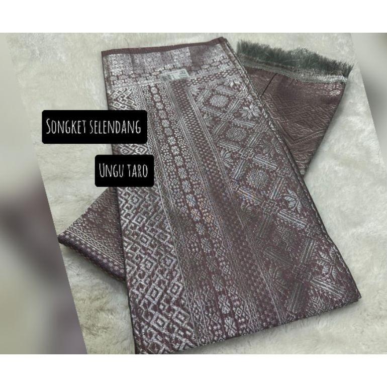 Limited Songket Selendang / Set Songket Selendang. Setelan Songket. Songket Tenun / Songket Palemban