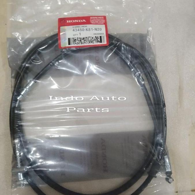 KABEL REM BELAKANG HONDA BEAT STREET HONDA SCOPY KABEL REM BELAKANG BEAT POP BEAT STREED SCOPY K81