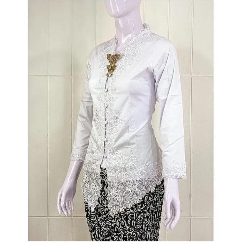 Premium Setelan Kebaya Encim Kartini  | Kebaya Modern | Kebaya Wisuda | Kebaya Pesta | Kebaya Kekini