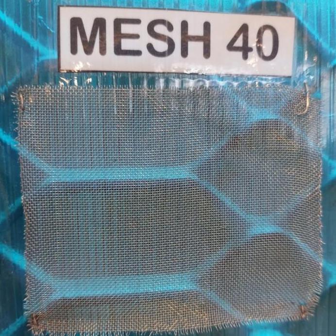 Mesh 40 Kawat stainless ss304 kawat nyamuk Dia 0,16mm / 1meter