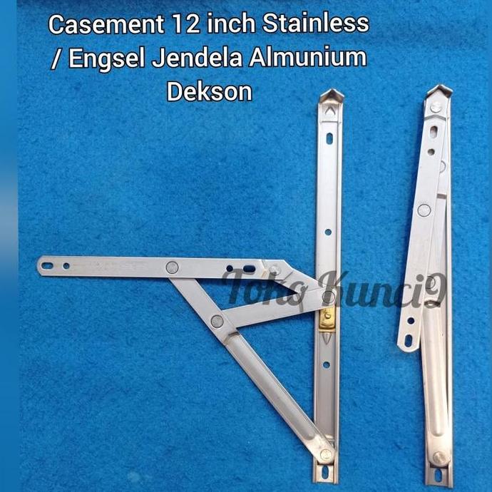 Casement Dekson 12 inch / Engsel Jendela Almunium Casement Dekson 12inch