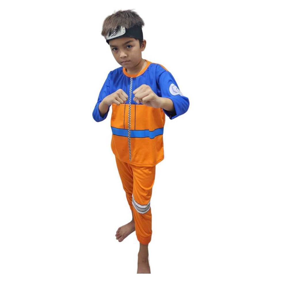 Kostum Baju Anak Naruto Free Ikat Naruto Konoha Anime