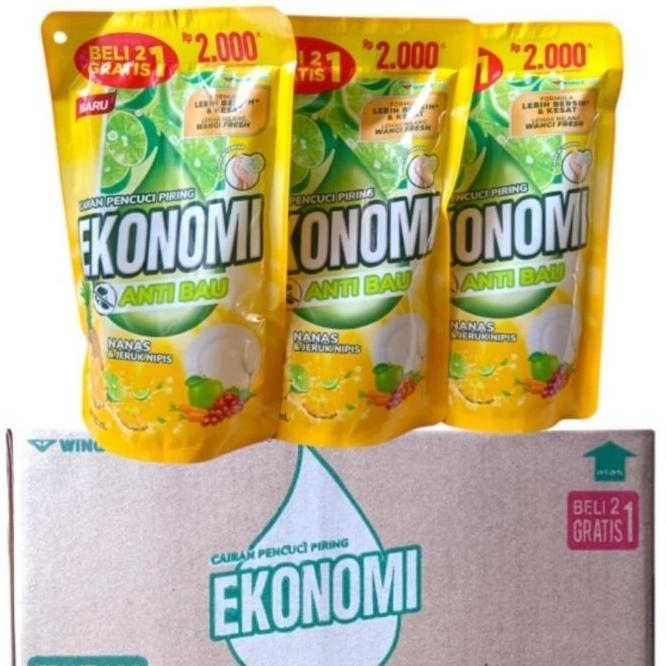 Sabun Cairan Pencuci Piring Ekonomi 1 Dus Isi 36 Pcs
