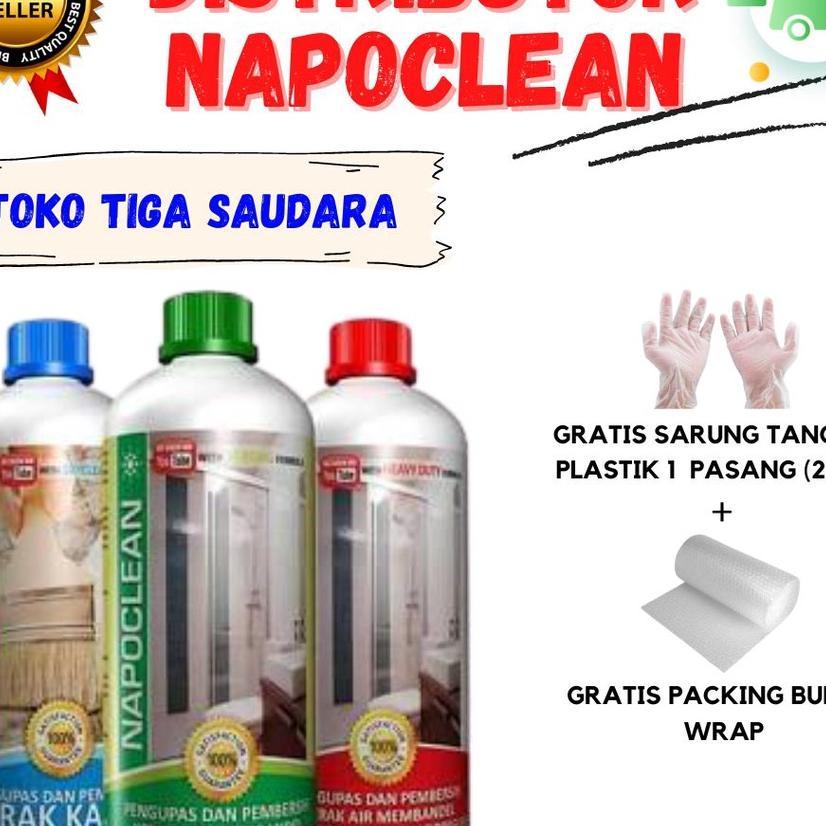 Napoclean 1 Liter Pembersih | Pembersih Keramik Napoclean 1 Liter