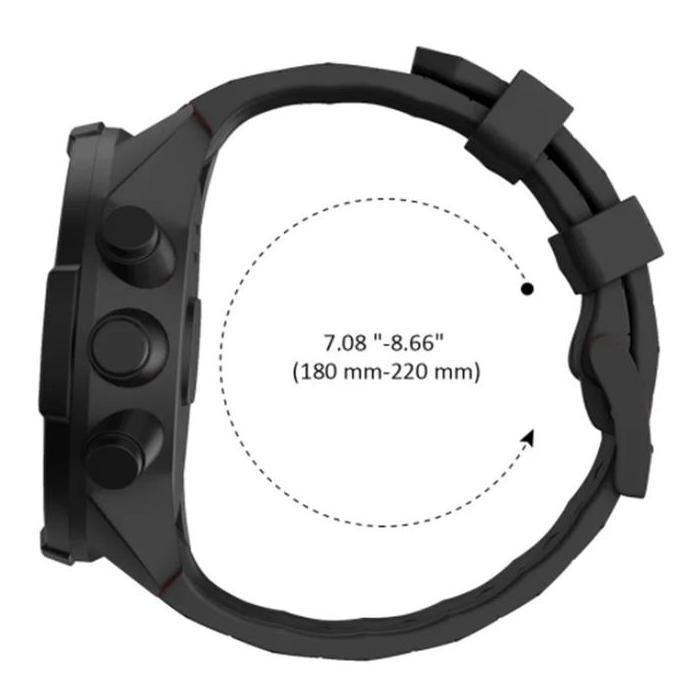 Tali Jam Strap For Suunto 9 - Suunto 9 Baro - Suunto 7 - Suunto D5 - Suunto Spartan Sport Wrist HR C