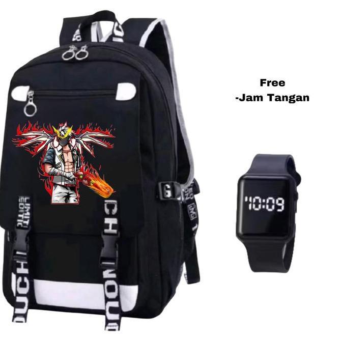BagsStar-tas karakter FF-tas sekolah karakter FF-tas ransel gaming FF-tas anak Free Fire-tas ransel 