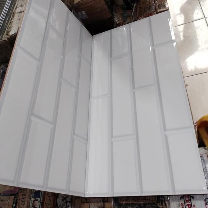 KIA keramik dinding bata iglo white 30*60