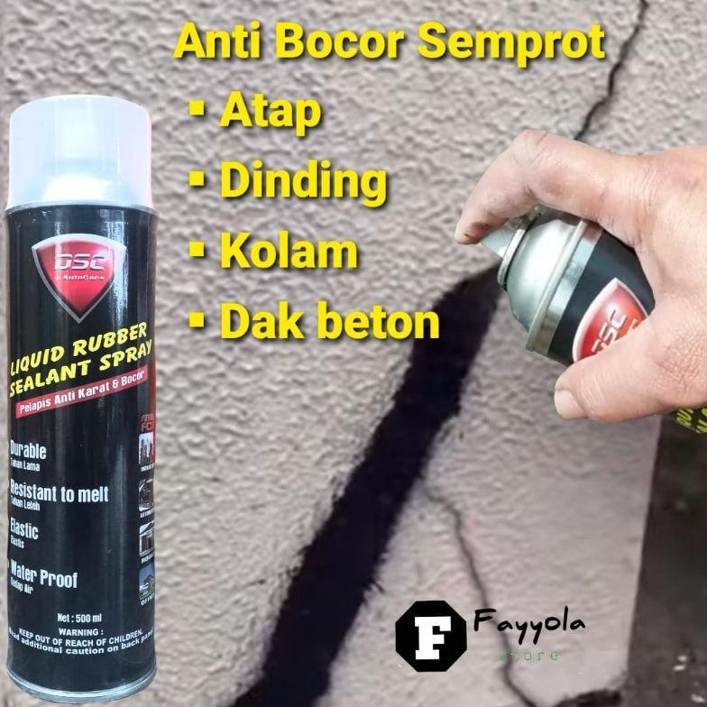 Penambal Bocor Atap Semprot / Anti Bocor Atap Beton Dinding Pipa / Sealant 500Ml