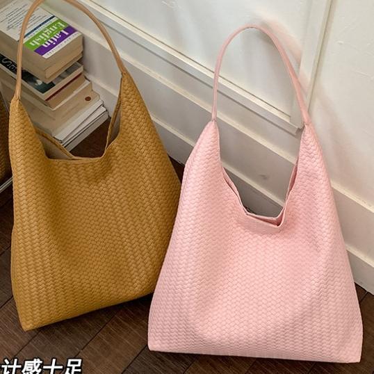 (Import Korea) Tote Bag Tas Bahu Wanita Tas Bahu Besar Tas Bahu Traveling