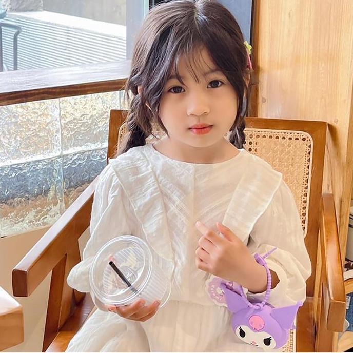 Dompet Mini Jepang Untuk Perhiasan Earphone Airpods Sanrio Gantungan Tas Tempat Koin Jelly Karakter 