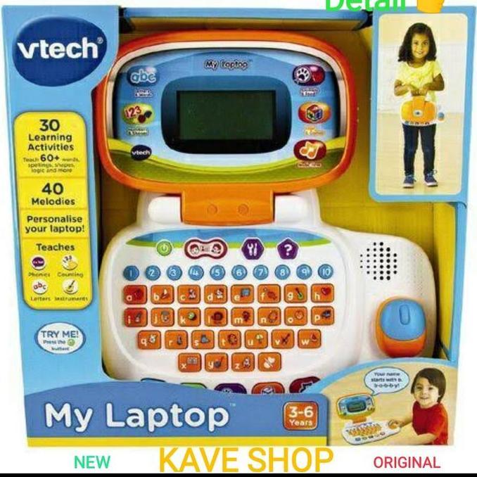 VTech My Laptop Orange Mainan Edukasi Anak - NEW - ORI - RECOMMENDED