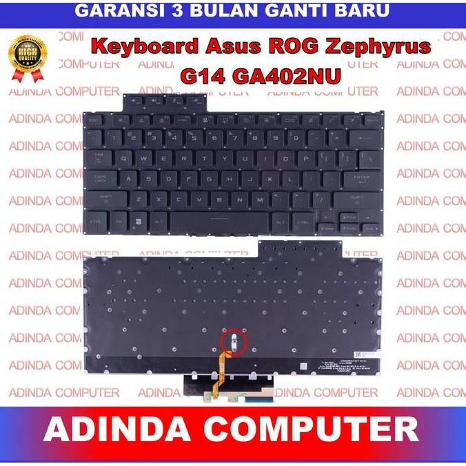 Keyboard Asus ROG Zephyrus G14 GA402NU GA402 GA402RJ GA402RK GA402NI GA402nj 2022