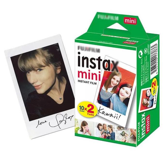 Fujifilm Refill Instax Mini Film Twinpack Plain - isi 20 Lembar Polos