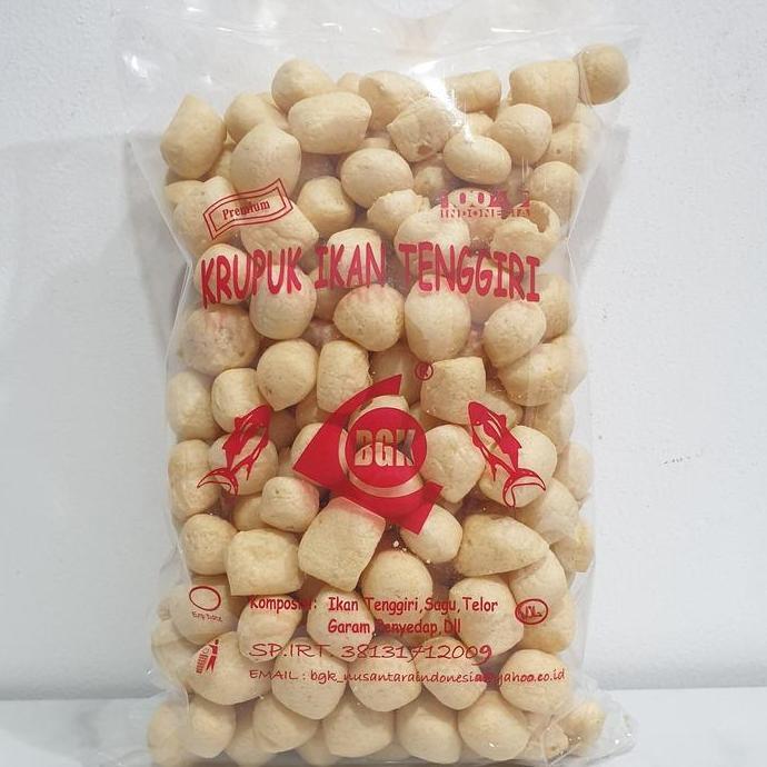 Dryfood- Krupuk  Ikan Tenggiri / Krupuk Getas Bangka 1/4Kg 250Gram