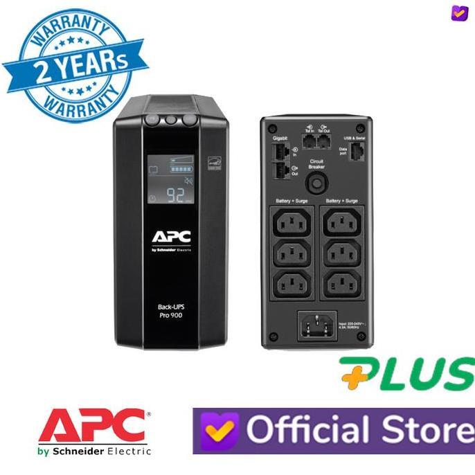 UPS APC Back UPS Pro BR 900VA, 6 Outlets, AVR, LCD Interface BR900MI