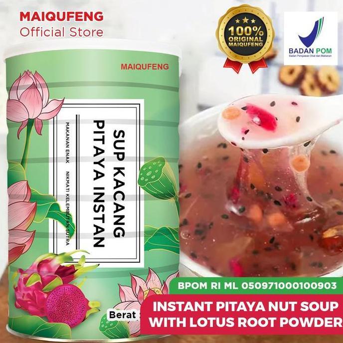 Sehatyuk- Oufen Lotus Root Powder Maiqufeng Bpom Ri - Pitaya Oufen Lotus Halal