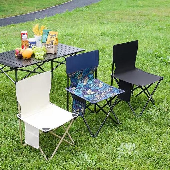 Bivarah - SHENAR KURSI CAMPING LIPAT PORTABLE / KURSI BANGKU LIPAT MANCING / BANGKU KURSI OUTDOOR GU