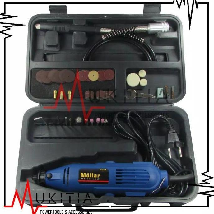 Destrifamel - Mini Die Grinder Set / Bor Tuner / Mesin Bor Gerinda Mini Tuner MOLLAR