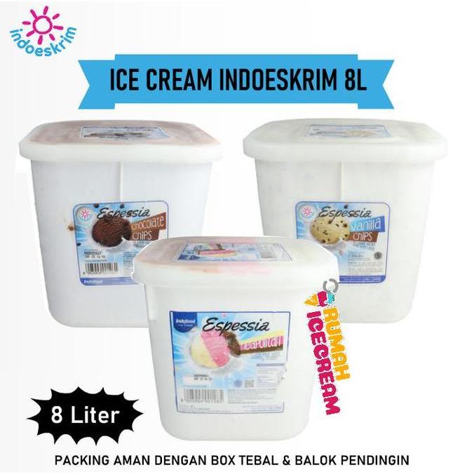 Torta- Ice Cream / Es Krim 8 Liter Indoeskrim